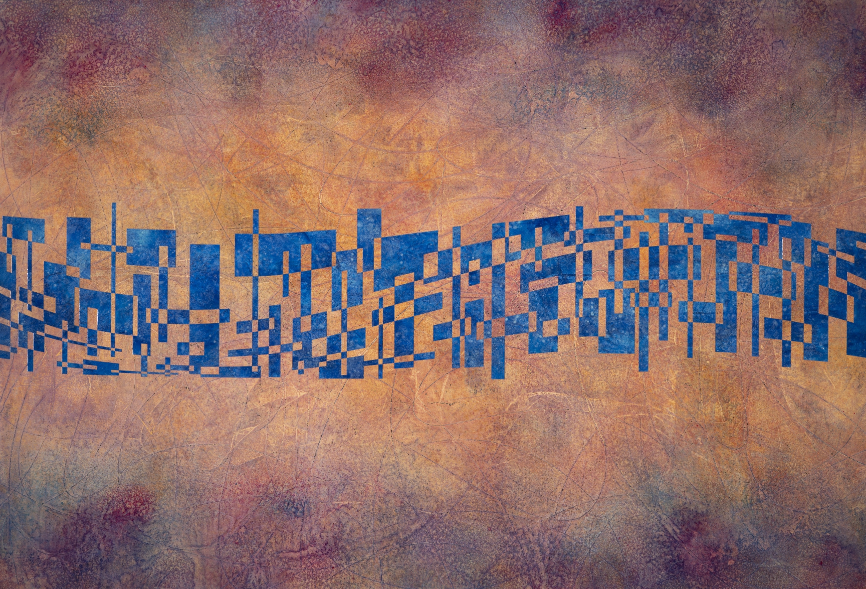 Cipher in Blue by Clifton Perry