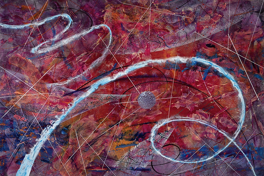 Red Spiral by Clifton Perry